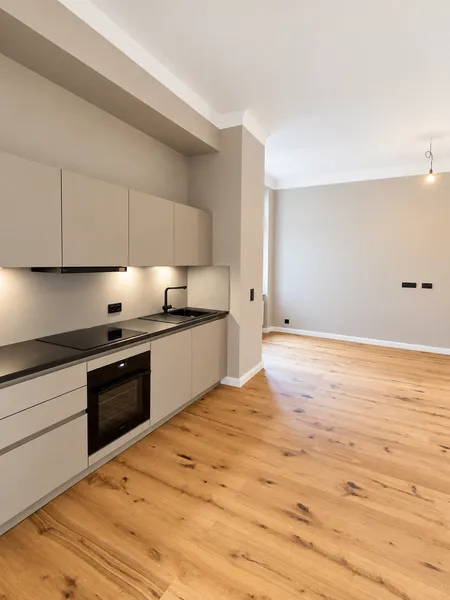 Stilvolle 2 Zimmerwohnung mit Einbauküche und Balkon — photo 1
